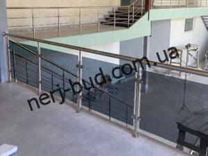 Огородження для сходів зі сколом фото