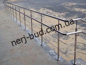 Перила з нержавійки на 2 наповнення (2)