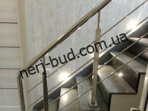 Перила з нержавійки на 4 наповнення фото 2