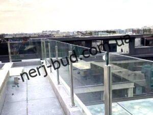 Скляні огорожі фото 2