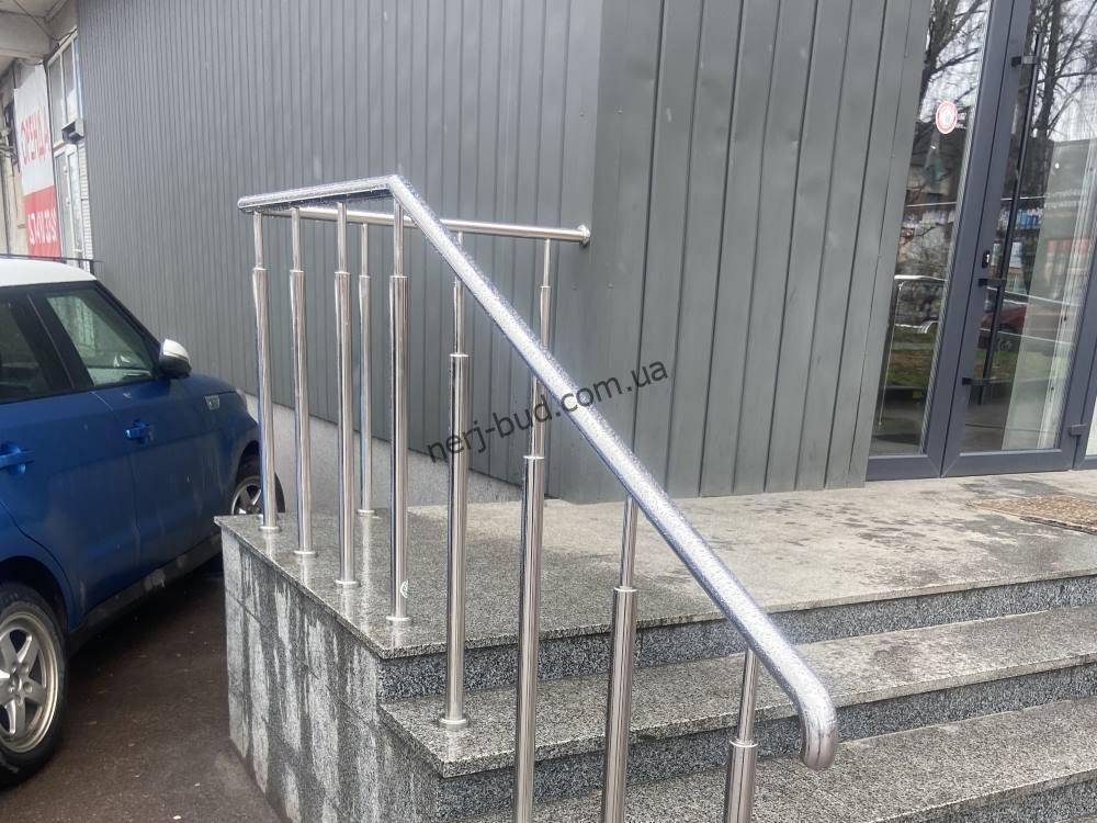 Перила з нержавійки фото