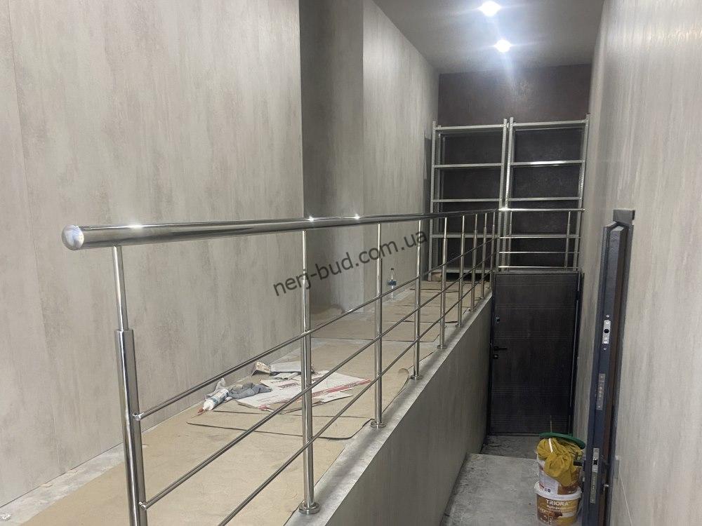 Перила з нержавійки на 3 наповнення фото 2