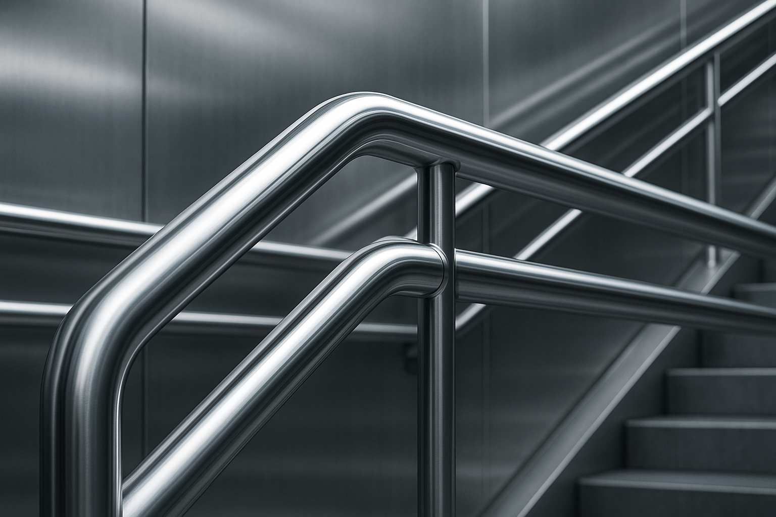 Перила з нержавійки на 3 наповнення фото 3